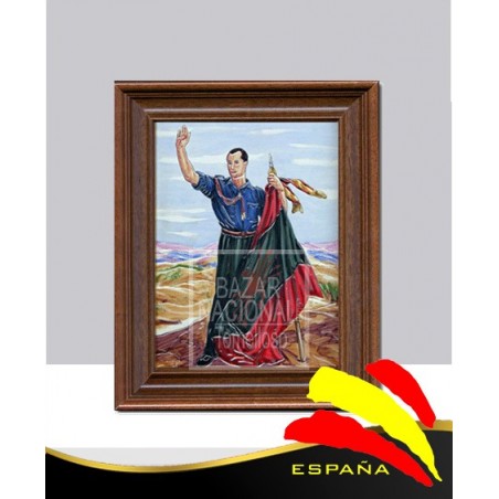 Cerámica Enmarcada José Antonio Primo de Rivera