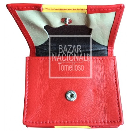 Monedero Piel Bandera