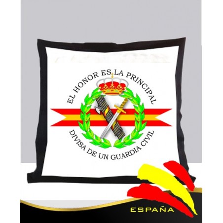 Cojín Negro Guardia Civil