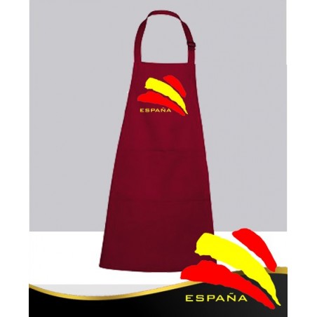 Delantal Burdeos España
