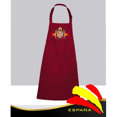 Delantal Burdeos Águila de San Juan
