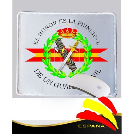 Alfombrilla Ratón Blanca Guardia Civil