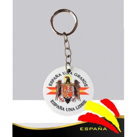 Llavero redondo sublimación Águila
