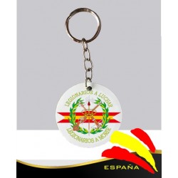 Llavero redondo sublimación Legión Española