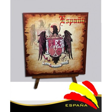 Cerámica Águila 20x20 Caballete Madera