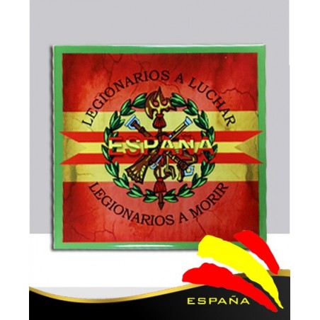 Cerámica Legión-Bandera 20x20 cm.