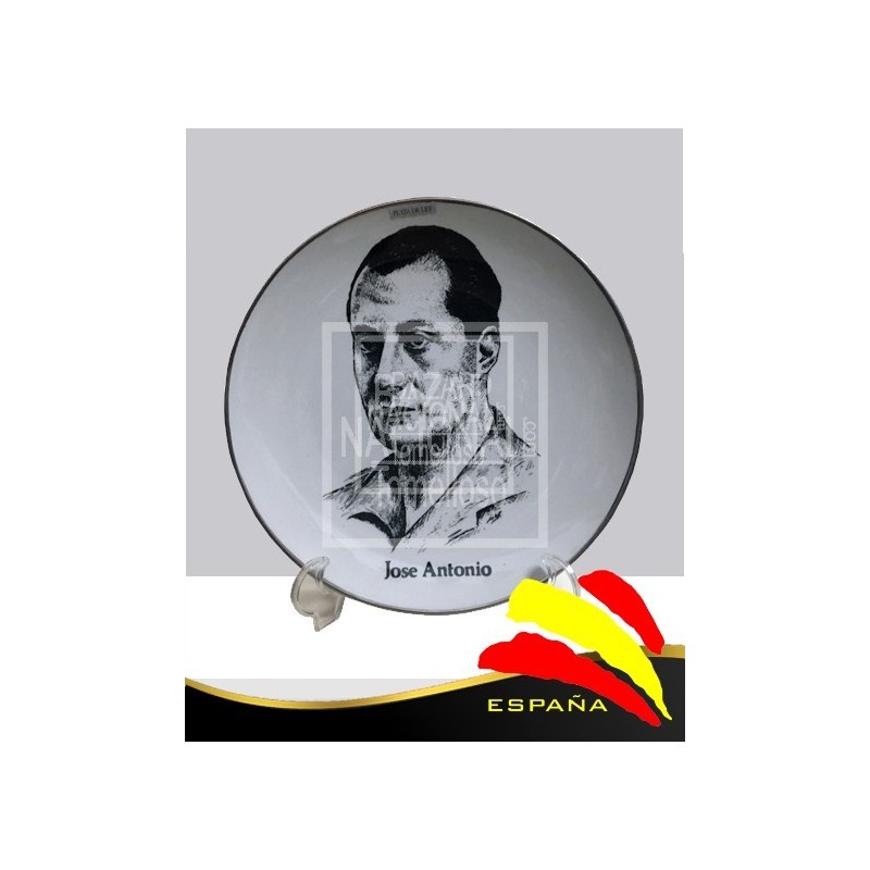 Plato José Antonio Blanco y Negro