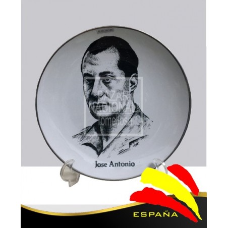 Plato José Antonio Blanco y Negro