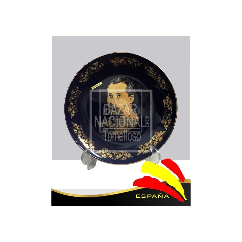 Plato José Antonio Cobalto y Oro