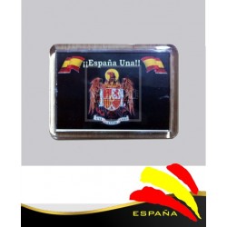 Imán Metacrilato Águila de San Juan Fondo Negro