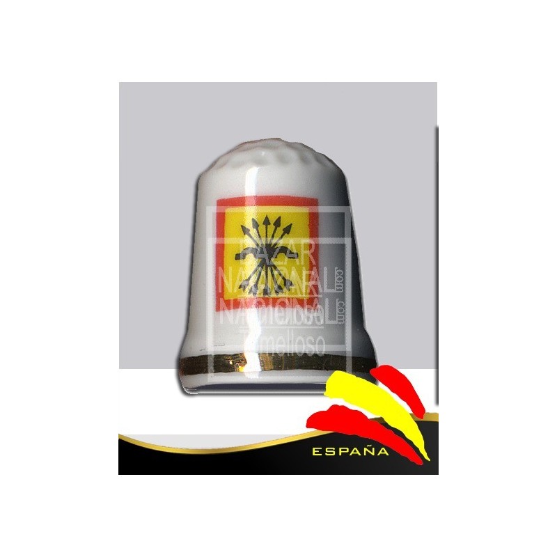 Dedal Porcelana Cinco Flechas de Falange