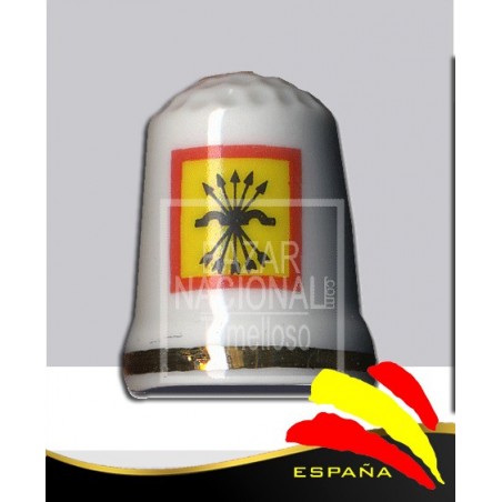 Dedal Porcelana Cinco Flechas de Falange
