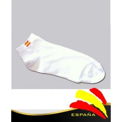 Calcetín Blanco Bandera España
