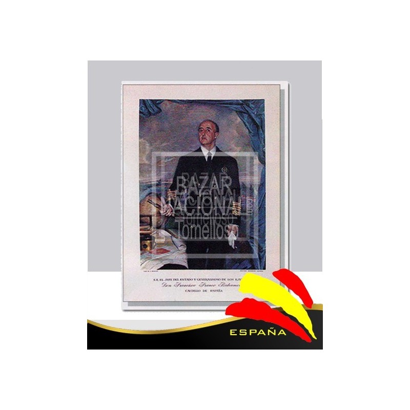 Lámina Francisco Franco Marino 41x56