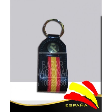 Llavero Piel Bandera G. Civil