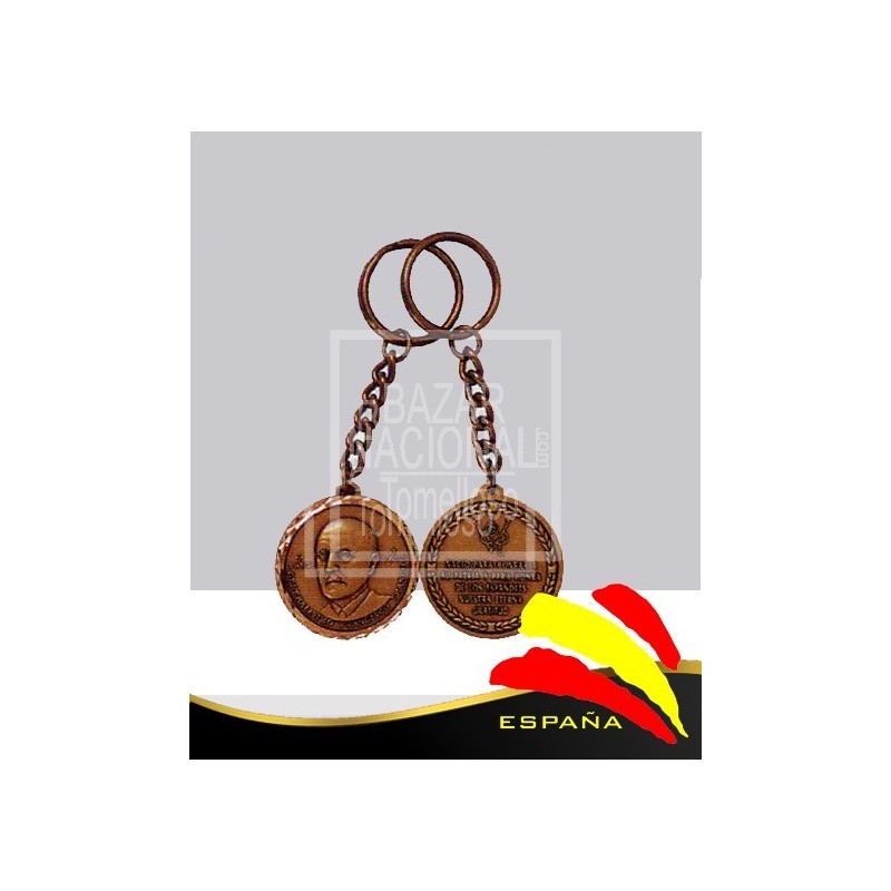 Llavero Bronce Francisco Franco