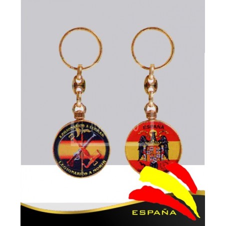 Llavero metálico Legión Española