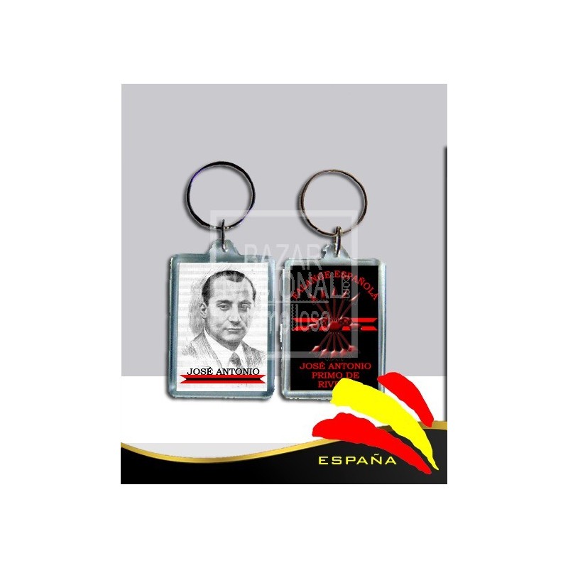 Llavero Metacrilato Cuadrado José Antonio