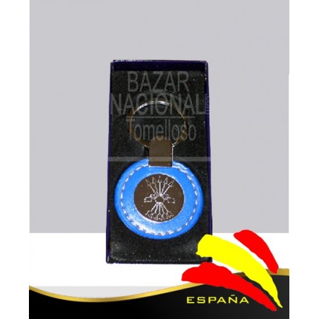 Llavero Piel Redondo Cinco Flechas