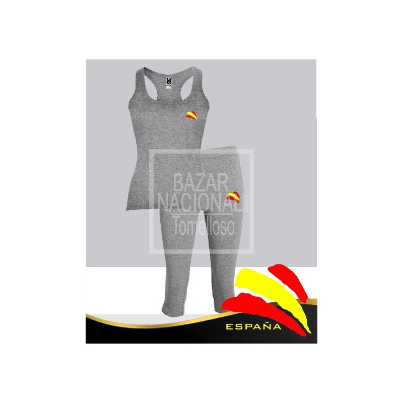 Conjunto Deportivo Verano Señora Gris