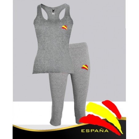 Conjunto Deportivo Verano Señora Gris