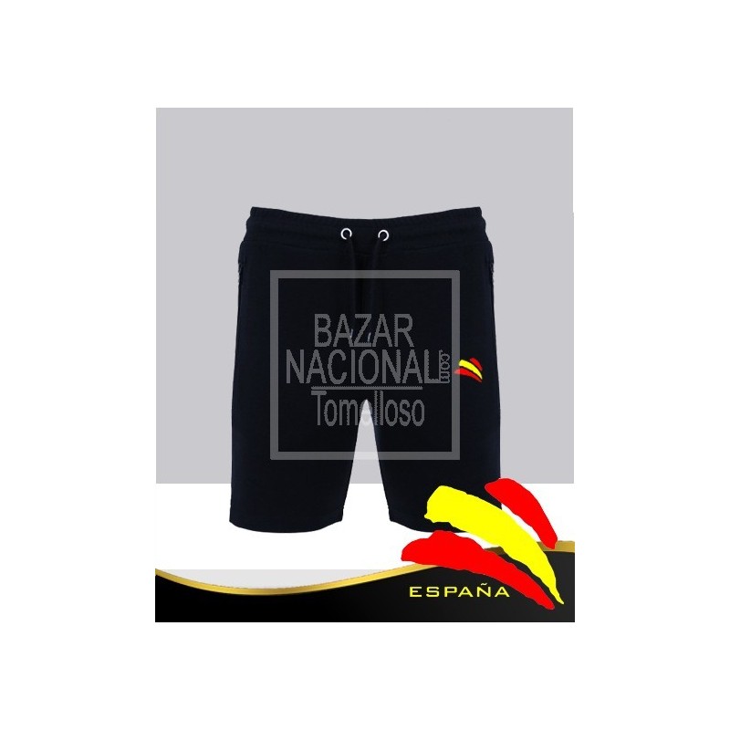Pantalón Corto Hombre Azul Marino
