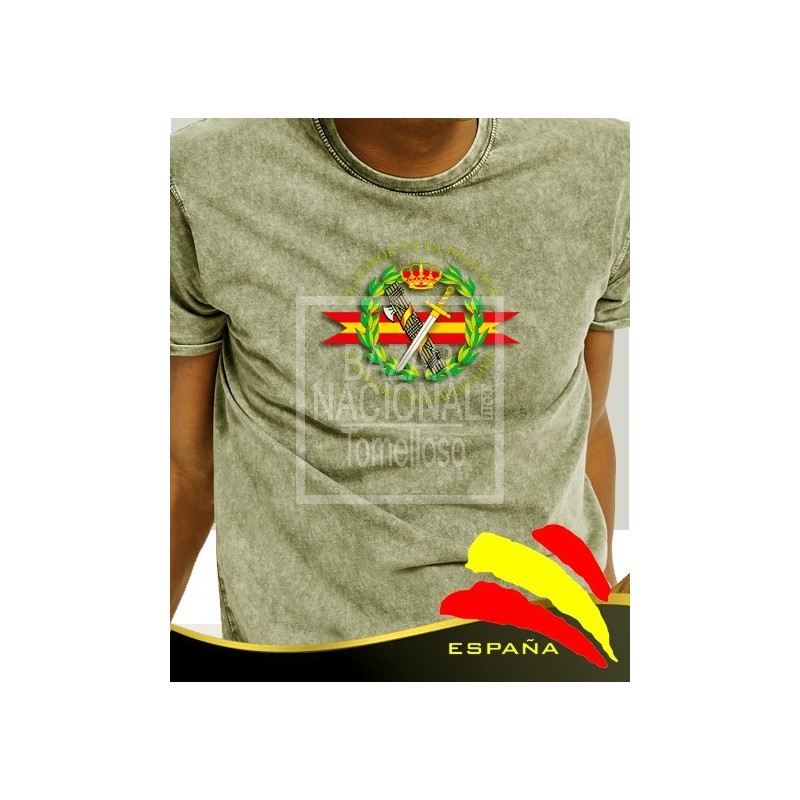 Camiseta degradada verde Guardia Civil Central