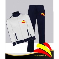 Chandal Azul y Blanco Bandera España