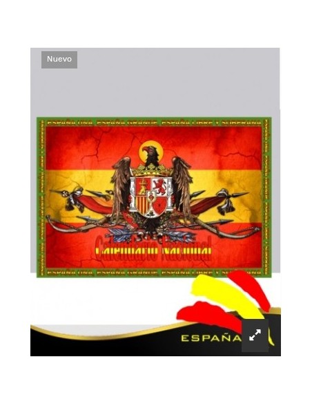 bandera españa aguila san juan