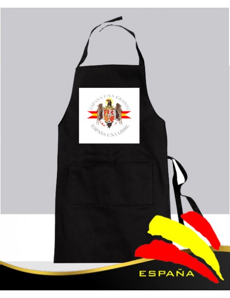 Delantal Negro Águila de San Juan F. Blanco