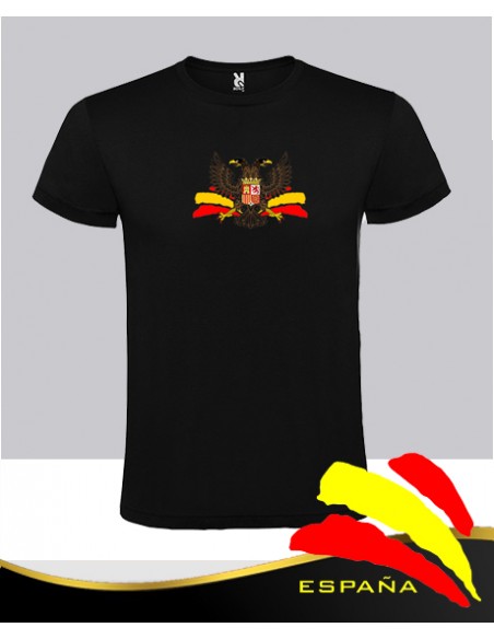 Camiseta Negra Águila Bicéfala Central