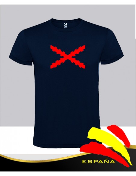 Camiseta Azul Marino Borgoña Central