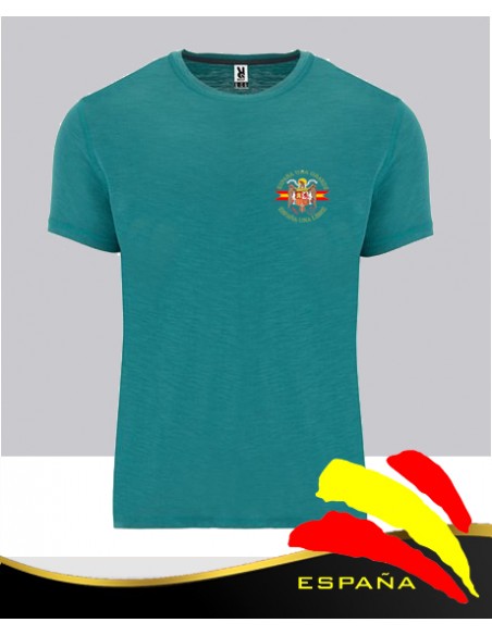 Camiseta Azul Verdoso Águila San Juan Bolsillo