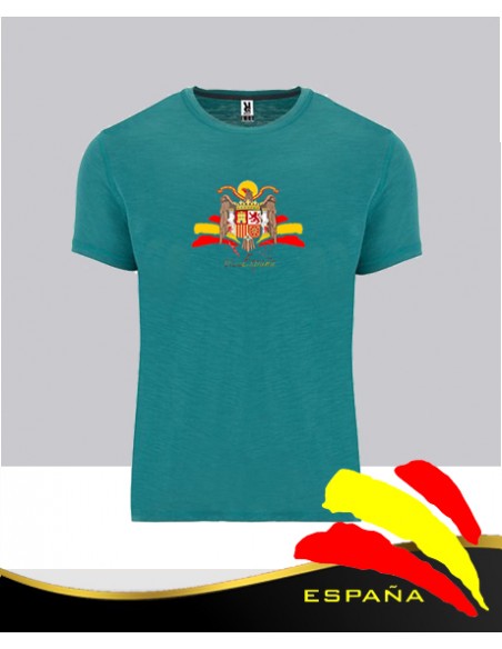 Camiseta Azul Verdoso Águila 2 Central