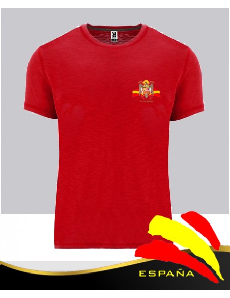 Camiseta Roja Águila 2 Bolsillo