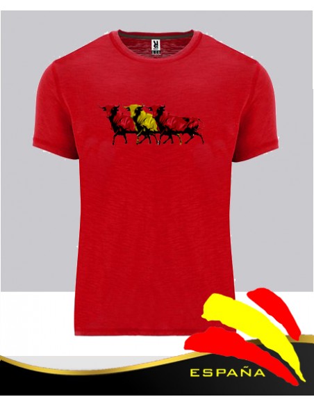 Camiseta Roja Toros Central