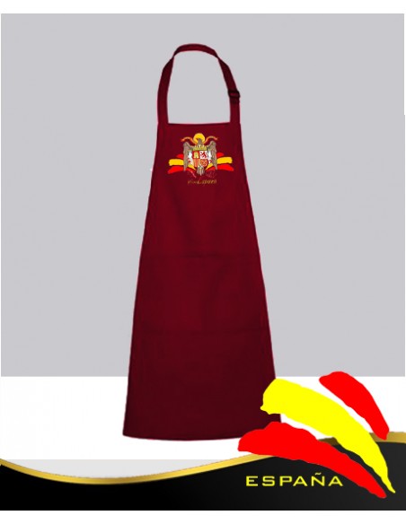Delantal Burdeos Águila 2