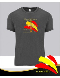 Camiseta Gris Cruz de la Victoria