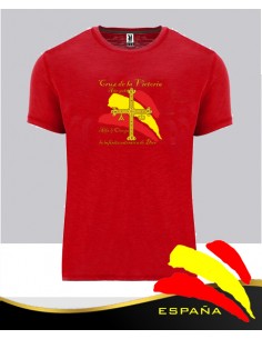 Camiseta Roja Cruz de la Victoria