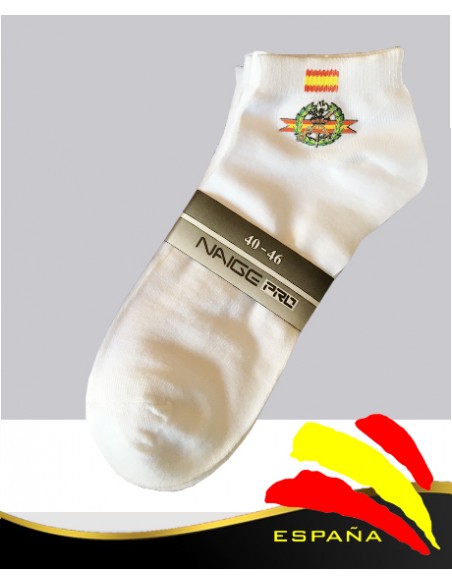 Calcetín Blanco Legión Española
