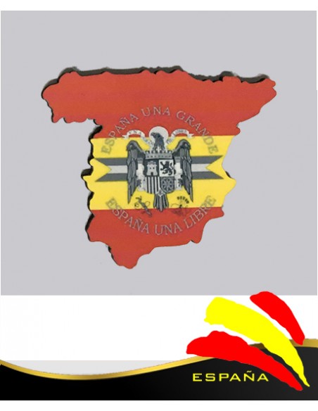 Imán Troquel España Águila B/N