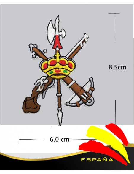 PARCHE BORDADO EMBLEMA ESPAÑA LEGIÓN