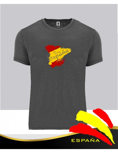 Camiseta Gris Mapa España