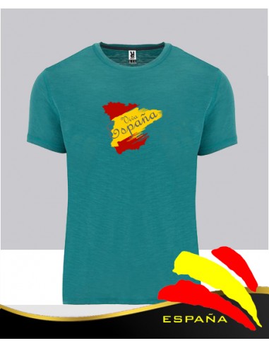 Camiseta Verde Agua Mapa España