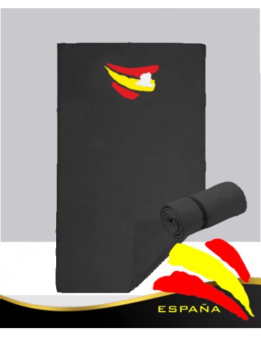 Toalla Negra Gym Bandera Mapa