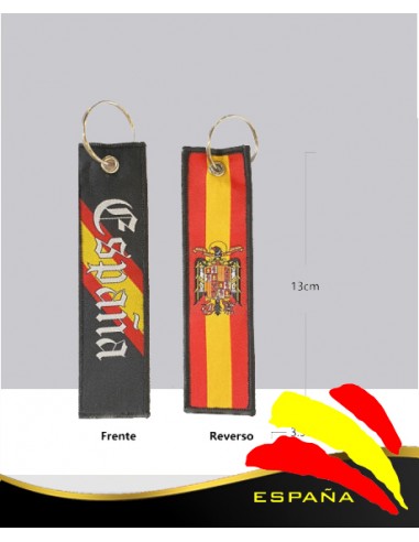 Llavero Tela Águila España