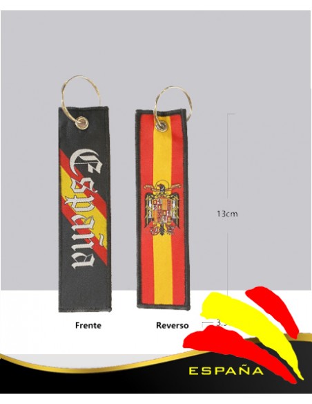 Llavero Tela Águila España