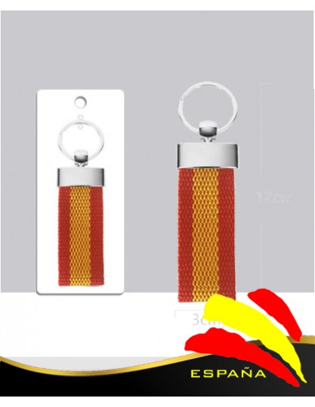 Llavero Tela Bandera España