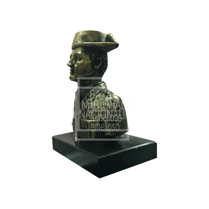 Busto Guardia Civil Tricornio 23 cm.