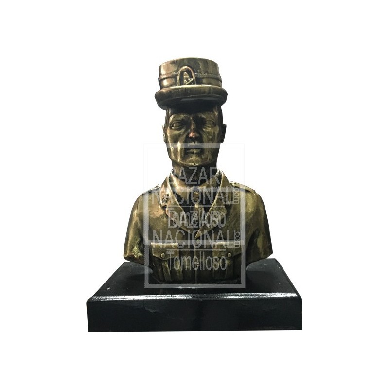 Busto Guardia Civil con Gorra 23 cm.